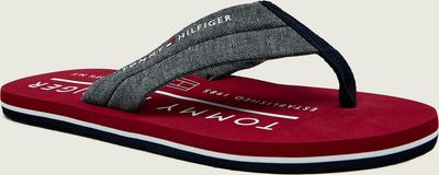 Klapki męskie na lato Tommy Hilfiger ze sklepu: Gomez Fashion Store w kategorii: Klapki męskie - zdjęcie 874714-BD9-10338_TH262M000265F23