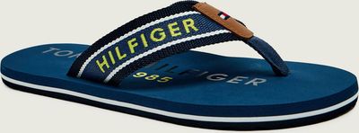 Klapki męskie na lato Tommy Hilfiger ze sklepu: Gomez Fashion Store w kategorii: Klapki męskie - zdjęcie 874714-BD9-10338_TH262M000266369