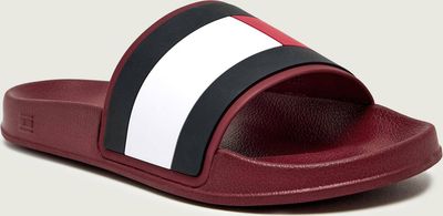 Klapki męskie na lato Tommy Hilfiger ze sklepu: Gomez Fashion Store w kategorii: Klapki męskie - zdjęcie 874714-BD9-10338_TH262M000288H44