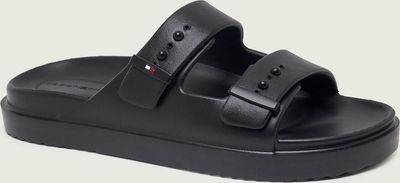 Klapki męskie na lato Tommy Hilfiger ze sklepu: Gomez Fashion Store w kategorii: Klapki męskie - zdjęcie 874714-BD9-10338_TH262M000254D12
