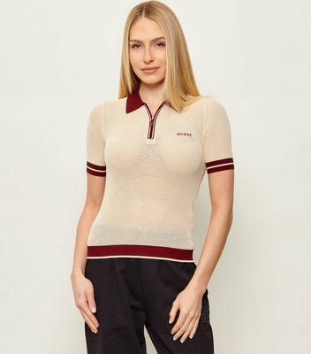Sweter damski na wiosnę GUESS ACTIVE ze sklepu: Gomez Fashion Store w kategorii: Swetry damskie - zdjęcie 874714-BD9-10338_GV262W000037Y22
