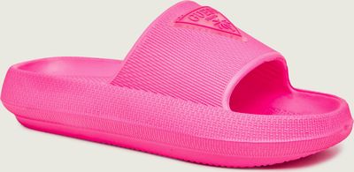 Klapki damskie na lato Guess ze sklepu: Gomez Fashion Store w kategorii: Klapki damskie - zdjęcie 874714-BD9-10338_GW262W000055O91