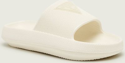 Klapki damskie na lato Guess ze sklepu: Gomez Fashion Store w kategorii: Klapki damskie - zdjęcie 874714-BD9-10338_GW262W000055053