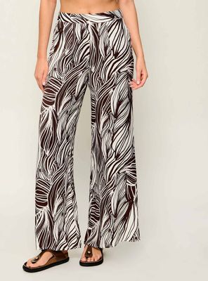 Spodnie damskie wiosenne w stylu boho Guess ze sklepu: Gomez Fashion Store w kategorii: Spodnie damskie - zdjęcie 874714-BD9-10338_GW262W000057H26