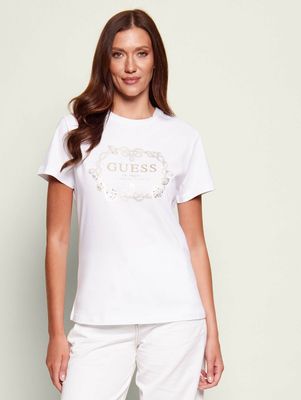 Bluzka damska Guess ze sklepu: Gomez Fashion Store w kategorii: Bluzki damskie - zdjęcie 874714-BD9-10338_GW262W000067G41
