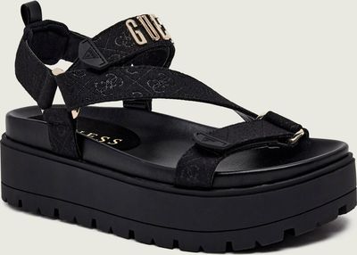 Sandały damskie na lato Guess ze sklepu: Gomez Fashion Store w kategorii: Sandały damskie - zdjęcie 874714-BD9-10338_GU262W000208990