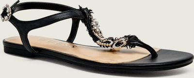 Sandały damskie na lato Guess ze sklepu: Gomez Fashion Store w kategorii: Sandały damskie - zdjęcie 874714-BD9-10338_GU262W000237990