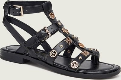 Sandały damskie na lato Guess ze sklepu: Gomez Fashion Store w kategorii: Sandały damskie - zdjęcie 874714-BD9-10338_GU262W000240990