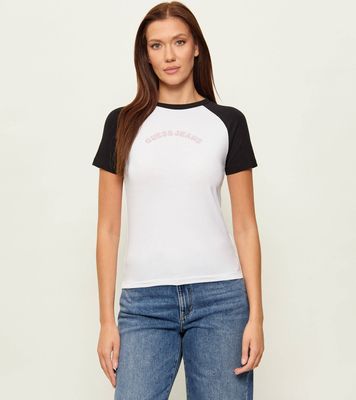 Bluzka damska Guess Jeans ze sklepu: Gomez Fashion Store w kategorii: Bluzki damskie - zdjęcie 874714-BD9-10338_GE262W000018F11