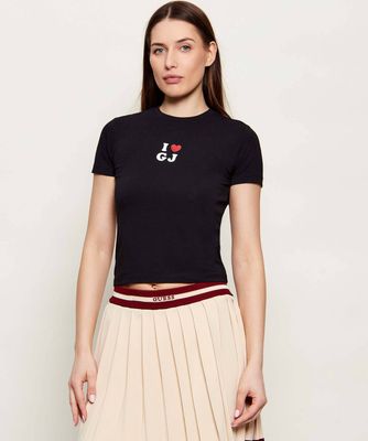 Bluzka damska Guess Jeans ze sklepu: Gomez Fashion Store w kategorii: Bluzki damskie - zdjęcie 874714-BD9-10338_GE262W000019058