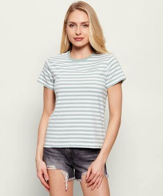 Guess Jeans - Bluzka damska casualowa ze sklepu: Gomez Fashion Store w kategorii: Bluzki damskie - zdjęcie 874714-BD9-10338_GE262W000020U10