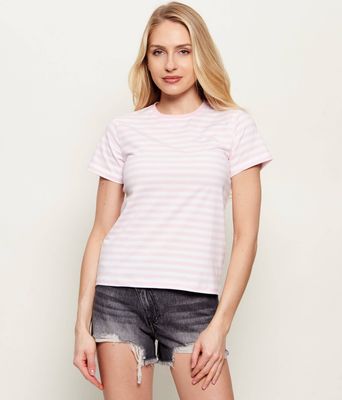 Bluzka damska na lato Guess Jeans ze sklepu: Gomez Fashion Store w kategorii: Bluzki damskie - zdjęcie 874714-BD9-10338_GE262W000020R50