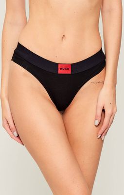 Majtki damskie gładkie HUGO ze sklepu: Gomez Fashion Store w kategorii: Majtki damskie - zdjęcie 874714-BD9-10338_BU255W000146001