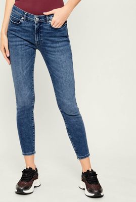 Jeansy damskie na wiosnę HUGO ze sklepu: Gomez Fashion Store w kategorii: Jeansy damskie - zdjęcie 874714-BD9-10338_BU255W000149410