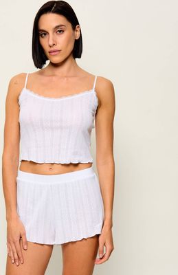 Piżama bez wzorów Guess Underwear ze sklepu: Gomez Fashion Store w kategorii: Piżamy damskie - zdjęcie 874714-BD9-10338_GB262W000009G41