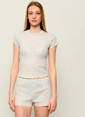 Piżama z nadrukami Guess Underwear ze sklepu: Gomez Fashion Store w kategorii: Piżamy damskie - zdjęcie 874714-BD9-10338_GB262W000011Y62