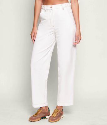 Guess - Spodnie damskie na wiosnę ze sklepu: Gomez Fashion Store w kategorii: Spodnie damskie - zdjęcie 874714-BD9-10338_GJ262W000018F11