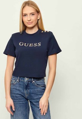 Guess - Bluzka damska ze sklepu: Gomez Fashion Store w kategorii: Bluzki damskie - zdjęcie 874714-BD9-10338_GJ262W000059N38