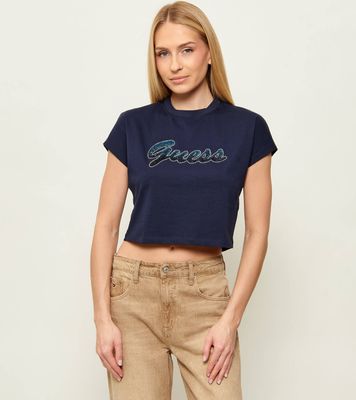 Guess - Bluzka damska młodzieżowa ze sklepu: Gomez Fashion Store w kategorii: Bluzki damskie - zdjęcie 874714-BD9-10338_GJ262W000074N38