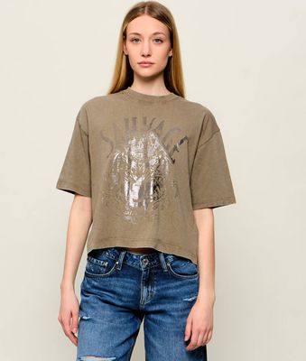 Guess - Bluzka damska na wiosnę ze sklepu: Gomez Fashion Store w kategorii: Bluzki damskie - zdjęcie 874714-BD9-10338_GJ262W000077Q51