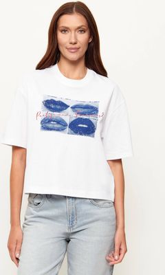 Bluzka damska na wiosnę Guess ze sklepu: Gomez Fashion Store w kategorii: Bluzki damskie - zdjęcie 874714-BD9-10338_GJ262W000079F11
