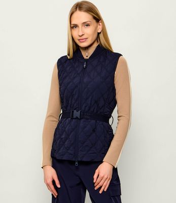 Kamizelka damska casual Guess ze sklepu: Gomez Fashion Store w kategorii: Kamizelki damskie - zdjęcie 874714-BD9-10338_GJ262W000085B07