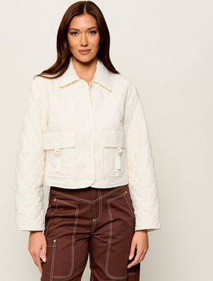 Kurtka damska Guess ze sklepu: Gomez Fashion Store w kategorii: Kurtki damskie - zdjęcie 874714-BD9-10338_GJ262W000092H47