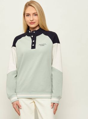 Bluza damska w sportowym stylu Guess ze sklepu: Gomez Fashion Store w kategorii: Bluzy damskie - zdjęcie 874714-BD9-10338_GJ262W000107R18