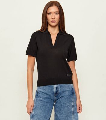 Sweter damski casual Guess ze sklepu: Gomez Fashion Store w kategorii: Swetry damskie - zdjęcie 874714-BD9-10338_GJ262W000108058