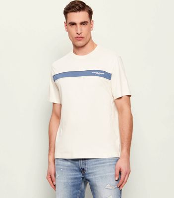 T-shirt męski na lato Guess Jeans ze sklepu: Gomez Fashion Store w kategorii: T-shirty męskie - zdjęcie 874714-BD9-10338_GE262M000009R35