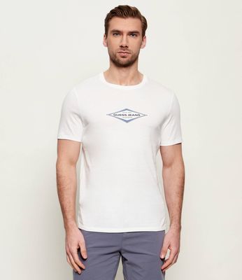 T-shirt męski Guess Jeans ze sklepu: Gomez Fashion Store w kategorii: T-shirty męskie - zdjęcie 874714-BD9-10338_GE262M000010R35