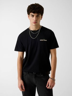 T-shirt męski casual Guess Jeans ze sklepu: Gomez Fashion Store w kategorii: T-shirty męskie - zdjęcie 874714-BD9-10338_GE262M000012058