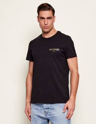 T-shirt męski na wiosnę BALMAIN ze sklepu: Gomez Fashion Store w kategorii: T-shirty męskie - zdjęcie 874714-BD9-10338_BA261M000002022