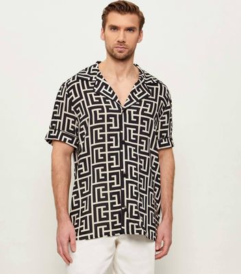 Koszula męska BALMAIN ze sklepu: Gomez Fashion Store w kategorii: Koszule męskie - zdjęcie 874714-BD9-10338_BA261M000005032