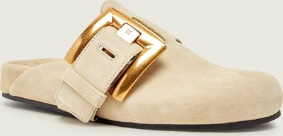 BALMAIN - Klapki damskie na lato ze sklepu: Gomez Fashion Store w kategorii: Klapki damskie - zdjęcie 874714-BD9-10338_BA261W000013137