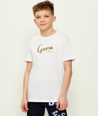 Guess - T-shirt chłopięce na lato ze sklepu: Gomez Fashion Store w kategorii: T-shirty chłopięce