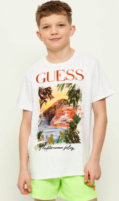 Guess - T-shirt chłopięce na lato ze sklepu: Gomez Fashion Store w kategorii: T-shirty chłopięce