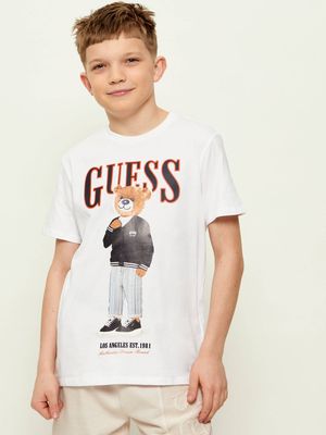 Guess - T-shirt chłopięce na lato ze sklepu: Gomez Fashion Store w kategorii: T-shirty chłopięce
