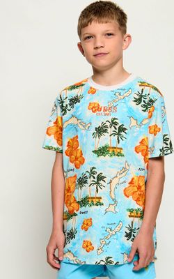 T-shirt chłopięce na lato Guess ze sklepu: Gomez Fashion Store w kategorii: T-shirty chłopięce