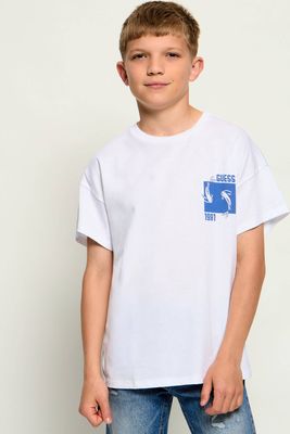 T-shirt chłopięce na lato Guess ze sklepu: Gomez Fashion Store w kategorii: T-shirty chłopięce