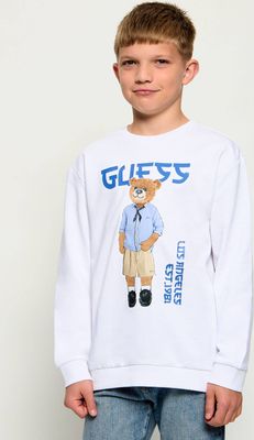 Guess - Bluza chłopięca na wiosnę ze sklepu: Gomez Fashion Store w kategorii: Bluzy chłopięce