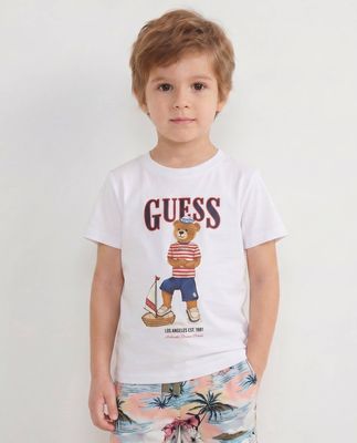 T-shirt chłopięce na lato Guess ze sklepu: Gomez Fashion Store w kategorii: T-shirty chłopięce