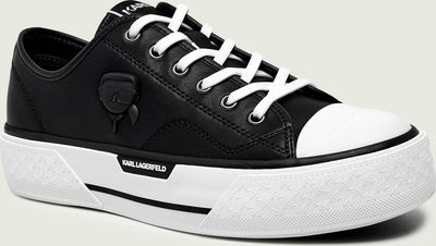 Karl Lagerfeld - Trampki męskie wiosenne ze sklepu: Gomez Fashion Store w kategorii: Trampki męskie - zdjęcie 874714-BD9-10338_KL261M000111000