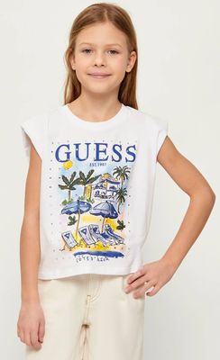 Bluzka dziewczęca na lato Guess ze sklepu: Gomez Fashion Store w kategorii: Bluzki dziewczęce