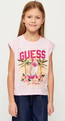 Guess - Bluzka dziewczęca na lato ze sklepu: Gomez Fashion Store w kategorii: Bluzki dziewczęce