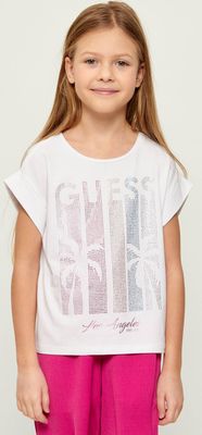 Bluzka dziewczęca na lato Guess ze sklepu: Gomez Fashion Store w kategorii: Bluzki dziewczęce