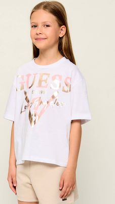 Guess - Bluzka dziewczęca letnia ze sklepu: Gomez Fashion Store w kategorii: Bluzki dziewczęce