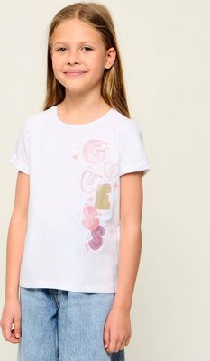 Bluzka dziewczęca na lato Guess ze sklepu: Gomez Fashion Store w kategorii: Bluzki dziewczęce