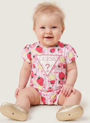 Body niemowlęce na lato Guess ze sklepu: Gomez Fashion Store w kategorii: Body niemowlęce