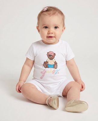 Body niemowlęce na lato Guess ze sklepu: Gomez Fashion Store w kategorii: Body niemowlęce